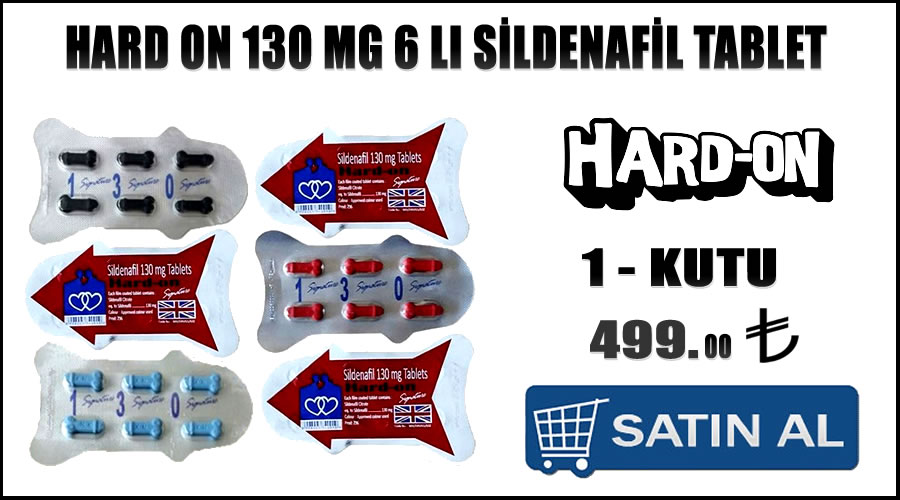 Hard on 130 mg tablet doğal içerikli performans artırıcı ürünler fiyatı