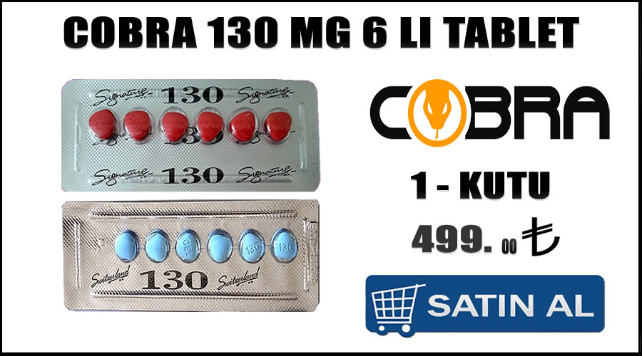 Cobra 130 mg tablet gece için özel cinsel takviyeler