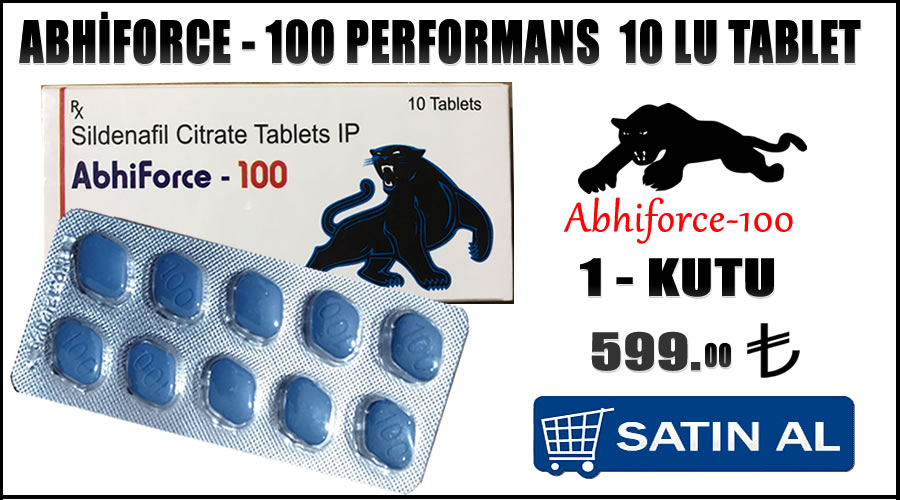 Abdiforce 100 performans 10 lu tablet izmir performans hapı satın al