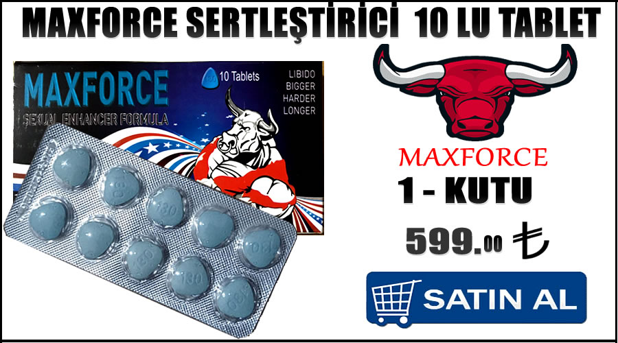 Maxforce sertleştirici 10 lu tablet cinsel sağlık hapları indirim