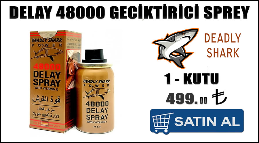Delay 48000 geciktirici sprey hızlı sonuç veren erkek ürünleri