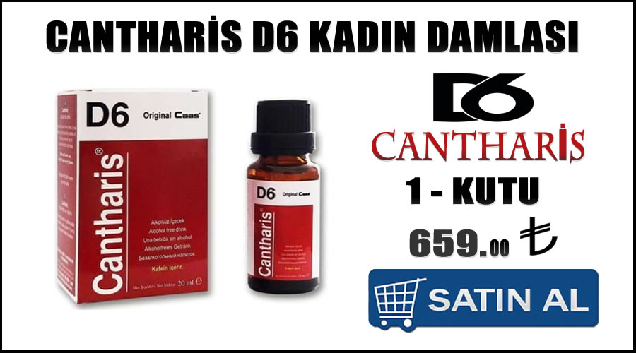 Cantharis D6 kadın damlası fiyatı uygun performans artırıcı bayan damla