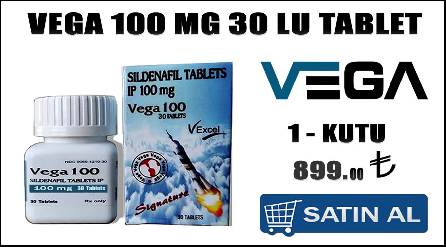 Vega 100 mg 30 lu tablet online cinsel tablet satın al