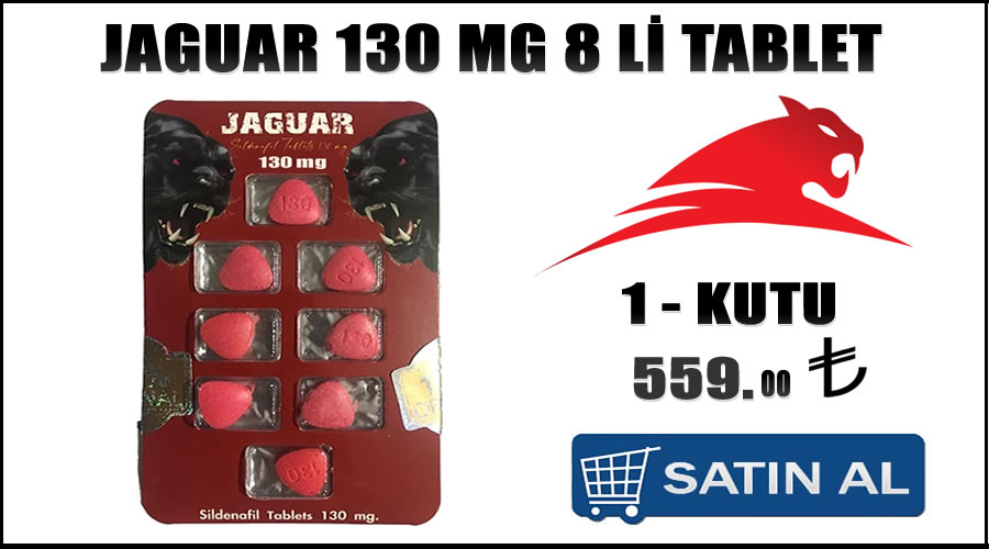 Jaguar 130 mg 8 li tablet erkek performans hapları gerçekten etkili mi